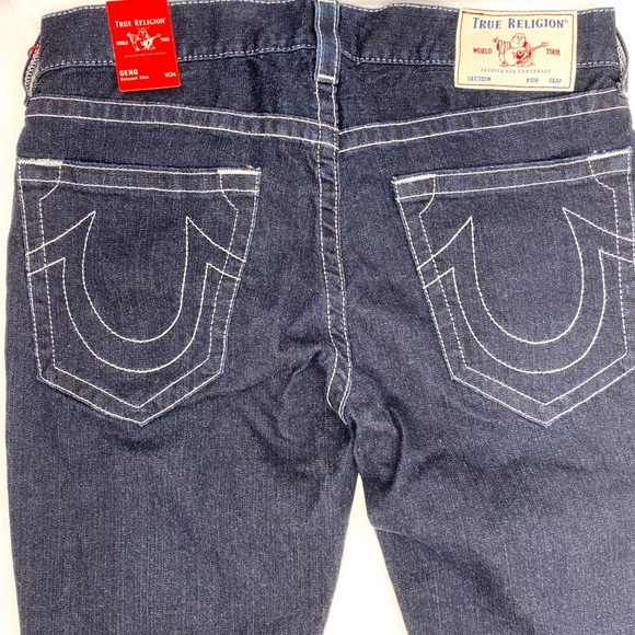 TRUE RELIGION Mens Geno Relaxed Slim Jeans